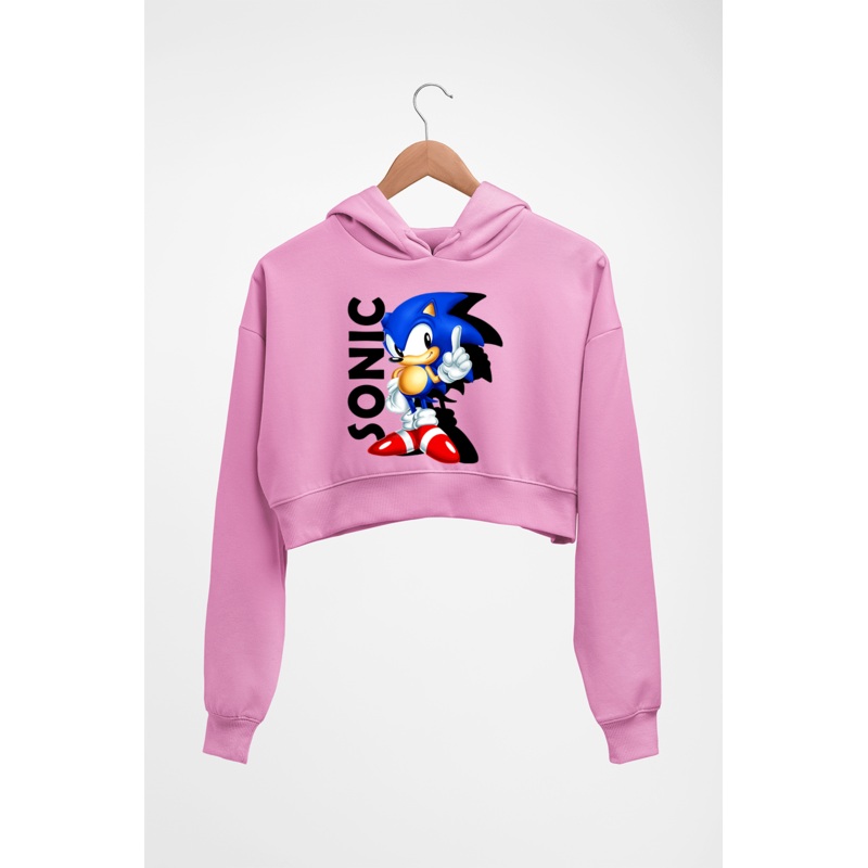 Sonic Crop HOODIE FOR WOMEN EMC50258995724