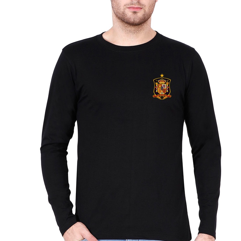 Spain Football Full Sleeves T-Shirt for Men EMC50258995762