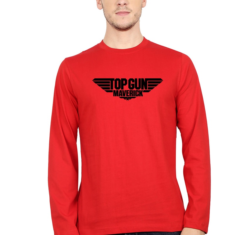 Top Gun Full Sleeves T-Shirt for Men EMC50258995774