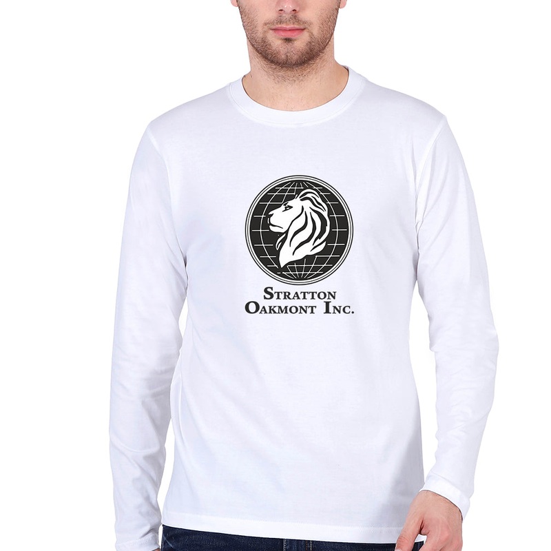 Stratton Oakmont Full Sleeves T-Shirt for Men