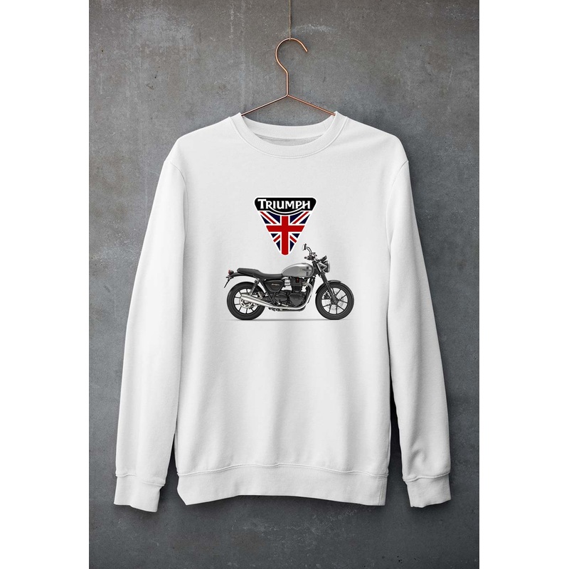 Triumph Motorcycles Unisex Sweatshirt for Men/Women EMC50258995560