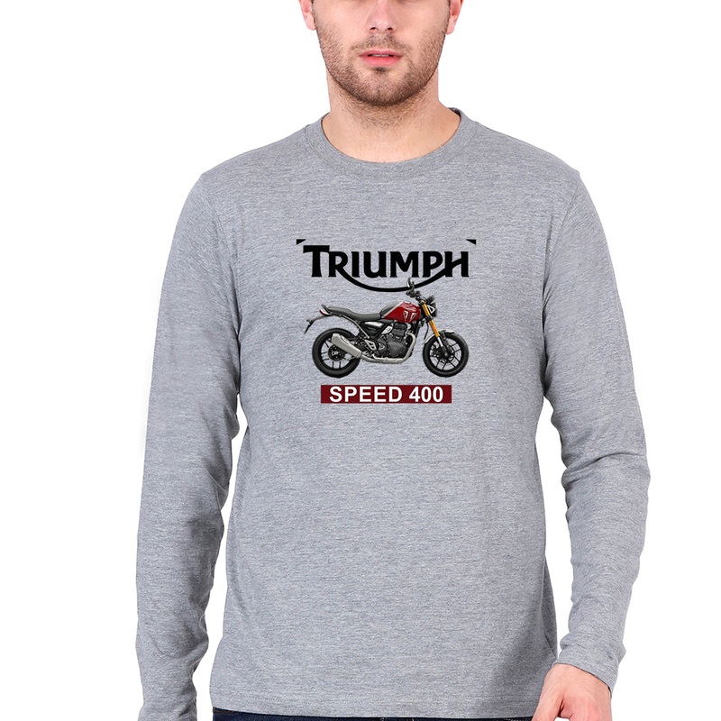 Triumph Speed 400 Full Sleeves T-Shirt for Men EMC50258995478