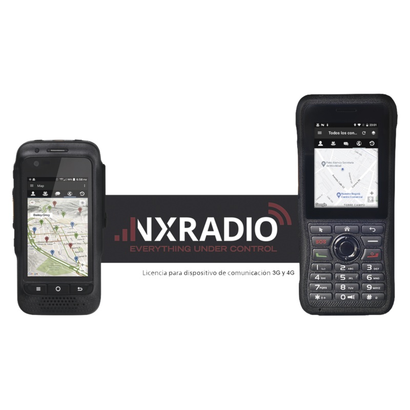 12 meses de Servicio NXRadio para Terminales de Radio NXPOC130, RG360 y M5. BD553684884