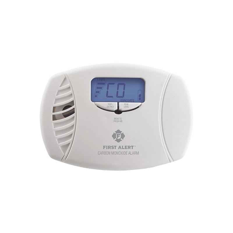Alarma de monxido de carbono (CO) enchufable con batera de respaldo y display digital BD553684727