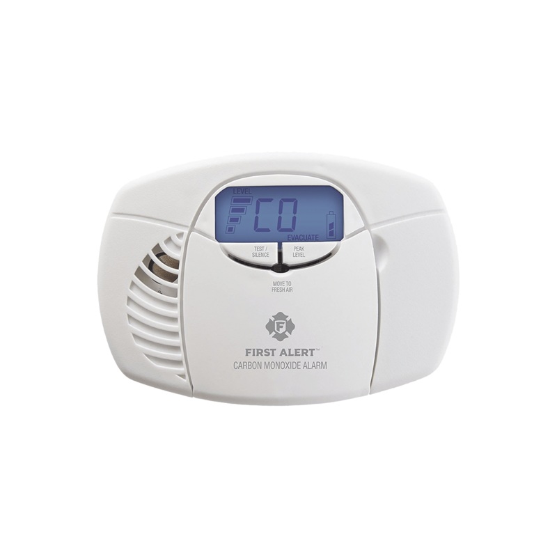 Alarma de monxido de carbono (CO) operada por bateras con display digital BD553684729
