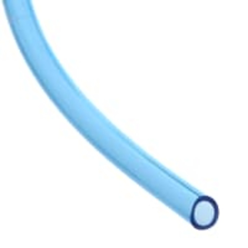 Tubera, Poly, 1/4  OD, L el 100ft., azul, TIUB-Pulgada