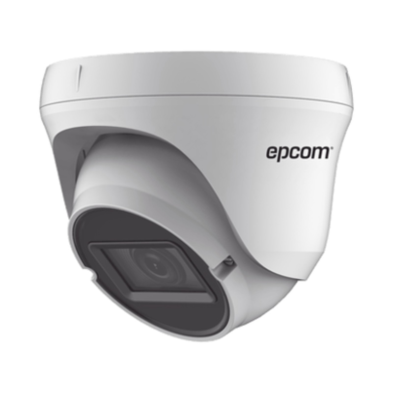 Turret TURBOHD 2 Megapixel (1080p) / Lente Varifocal 2.8 mm a 12 mm / 40 mts IR EXIR / Exterior IP66 / 4 Tecnologas