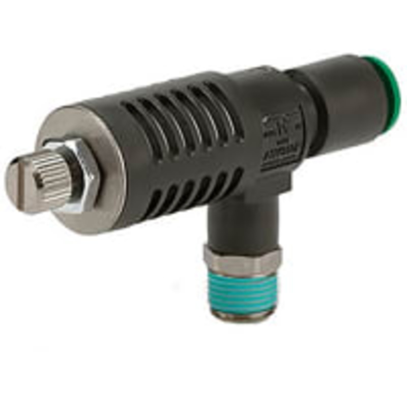 Apresure el regulador del extractor, 1/8, tipo de la te, con el sello