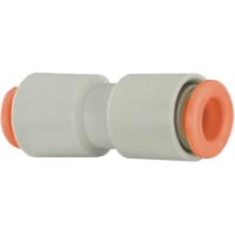 Tubing Fitting, Straight, Plastic Body, Tube 5/32 , Port 1/4 , KQ2 Series