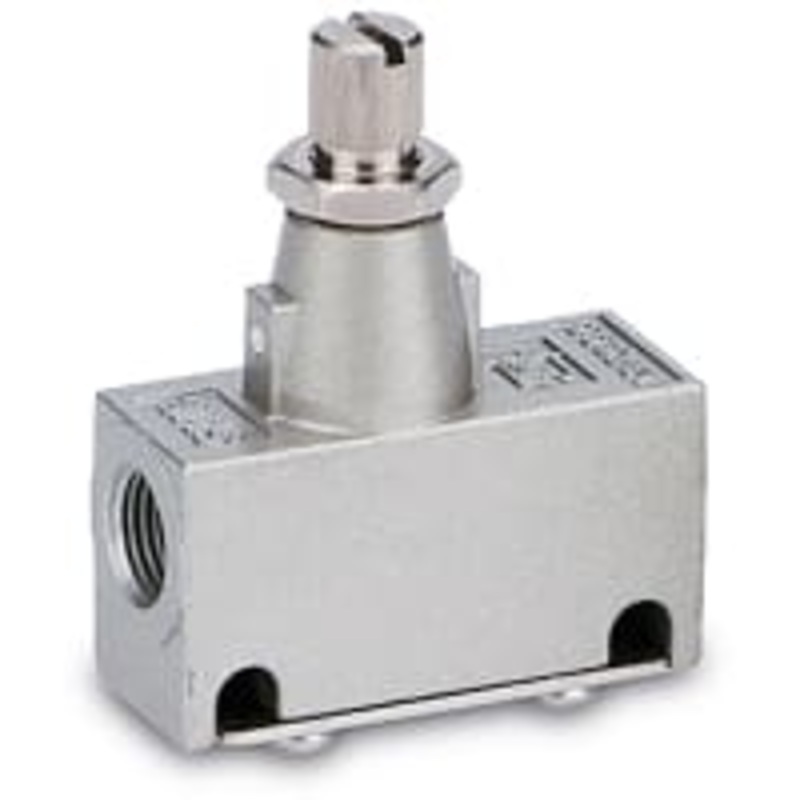Apresure el control, en lnea, 3/8 NPT, 1/2 cuerpo, aleacin del cinc, COMO serie