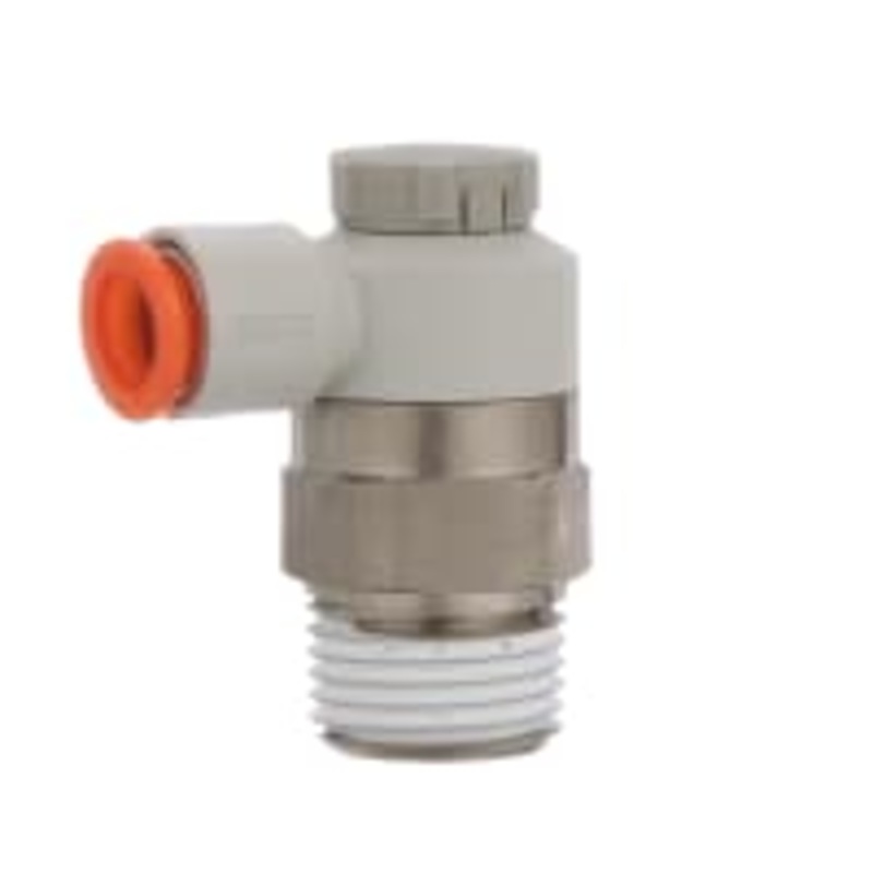 Apresure el regulador, codo, metro-hacia fuera, 3/8 uno-tocan x 1/2 NPT con el sellante