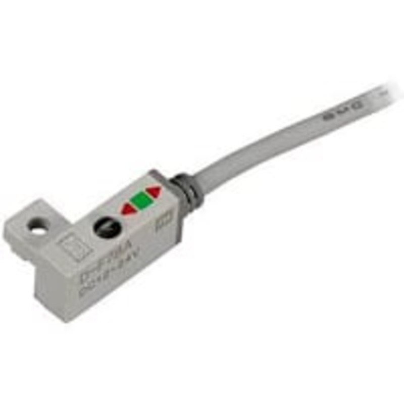 Auto-switch, sensor, rail mt, wire de 2, vert, resist del water, lead de los 3m