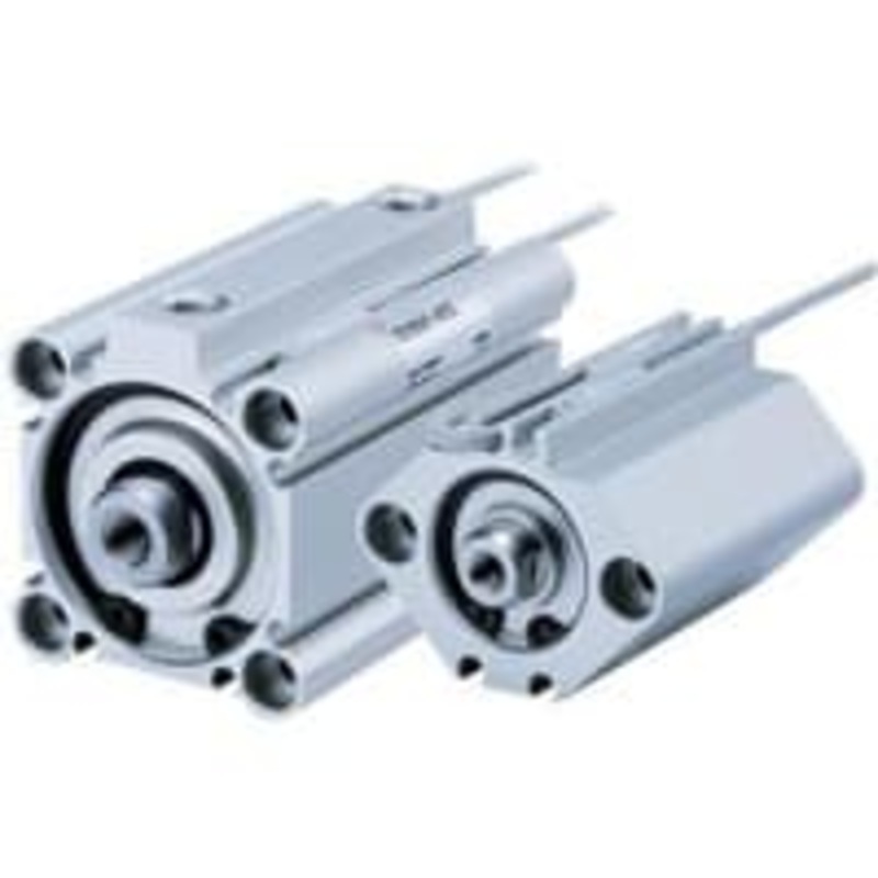Single Rod Dbl Act Compact Cylinder, 40x20m m, Through Hole Mount, CQ2 Series