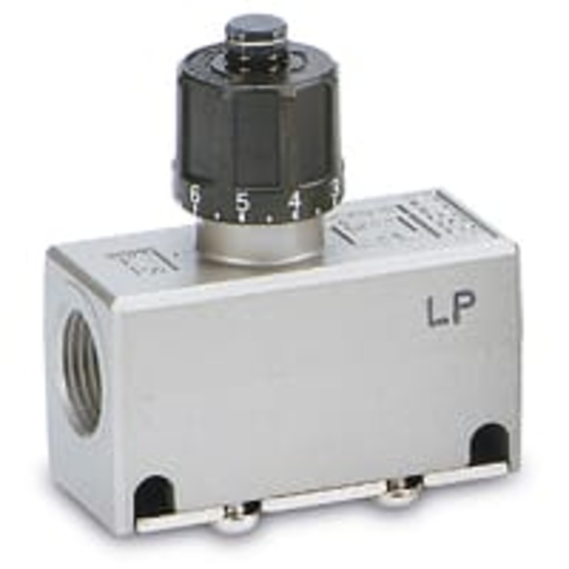 Apresure el regulador, en lnea, 1/4 G, aleacin de aluminio, COMO serie
