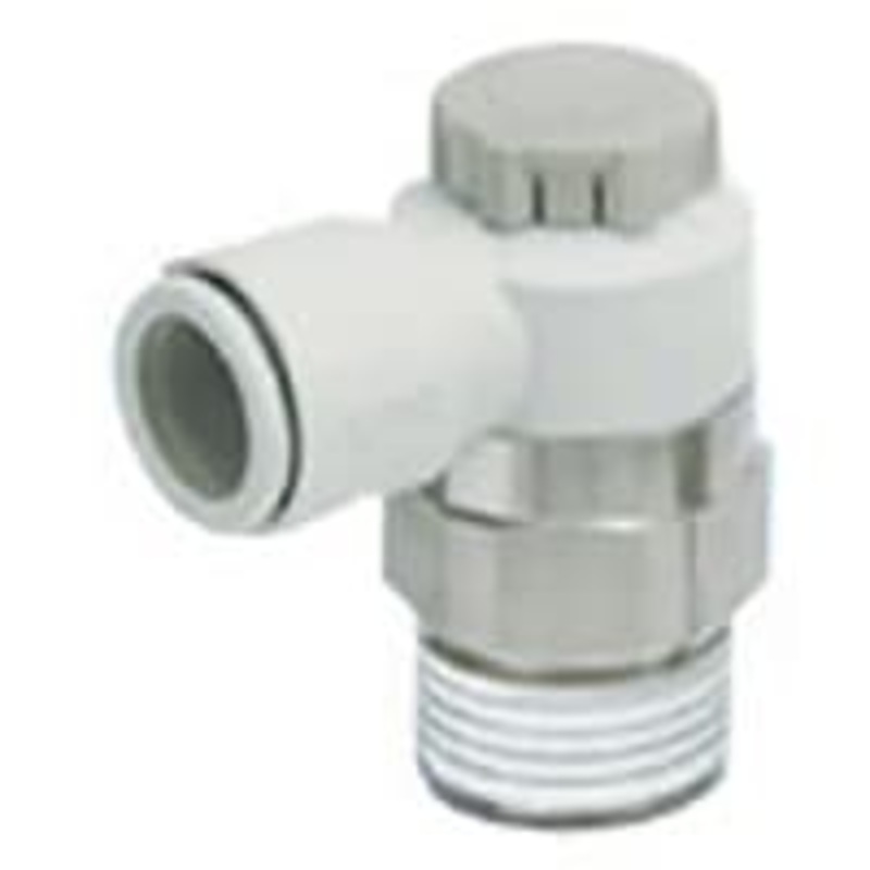 Apresure el regulador, codo, metro-en, 1/4  uno-tocan el hilo de rosca de x8 1/ NPT con el sellante