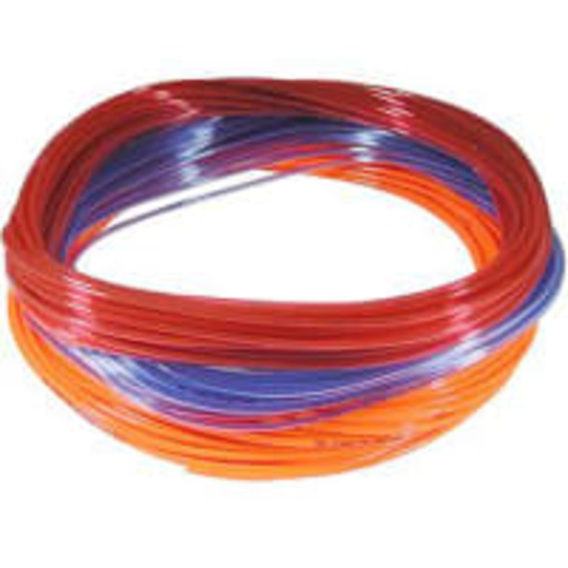 TUBERA, 3/8INCH OD, NEGRO, RODILLO de los 20M