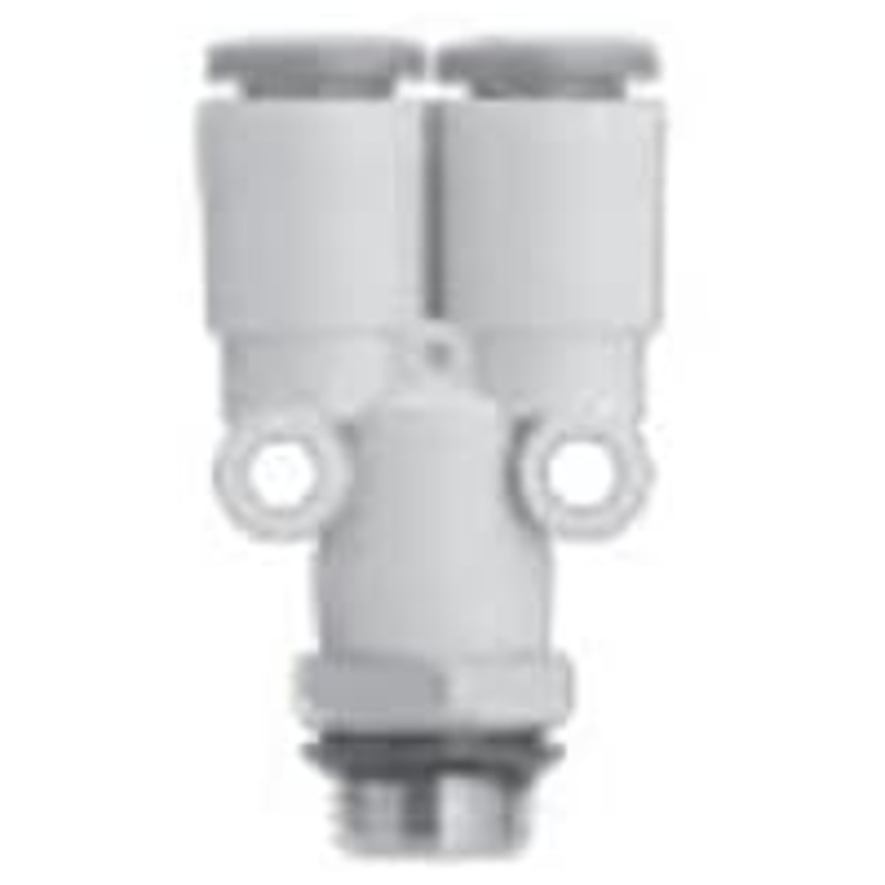 Tubing Fitting, Male Connector, 5/32-en Tube, 1/8-en UNI Thread Connection