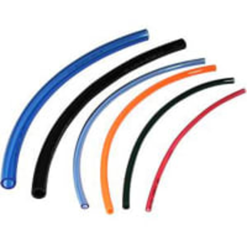 Tubing, polyurethane, 4m m, orange, coil de 66 pie