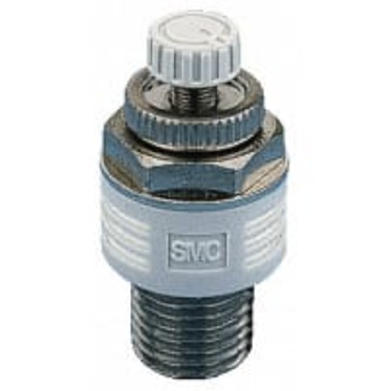 ASN2 silenciador neumtico del latn 1.5Mpa, roscado, varn 3de R8 /