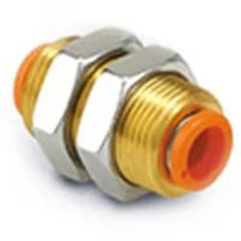 Tubo-a-Tubo neumtico AdapterStraight, conexin A 16m m, B 16m m del tabique hermtico