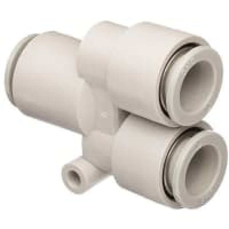 Uno-Toque la guarnicin; Unin Y; tubo de 3.2m m; dimetro de la conexin de 3.2m m