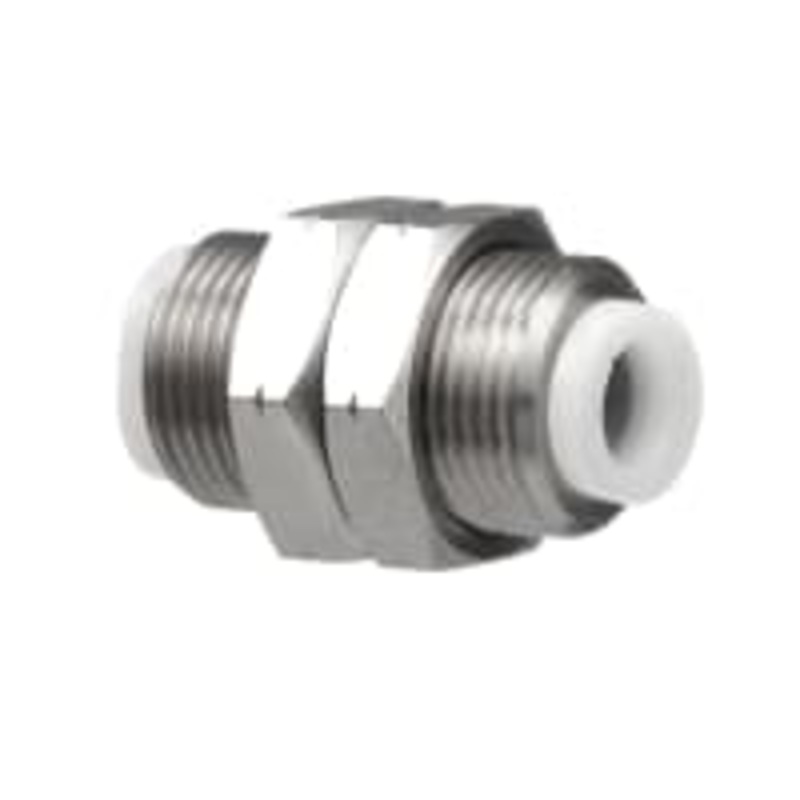 UNIN de la guarnicin de tabique hermtico, ACERO del ST, PARA LA TUBERA de 6m m, REL OVAL