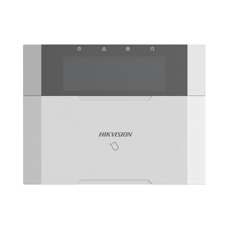 (AX HYBRID PRO) Teclado Compatible con el Panel Hybrid Pro Hikvision DS-PHA64-LP y DS-PHA64-LP(B) / Pantalla LCD / 2 zonas cableadas / 1 salida de alarma / 64 Llaveros BD553675834