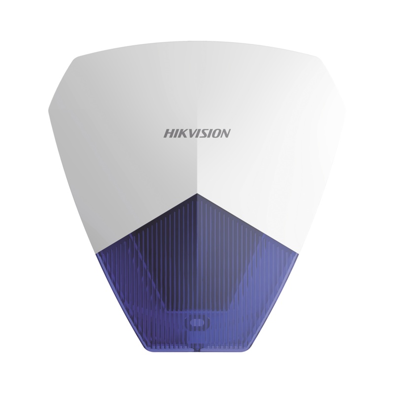 Sirena Estrobo Cableada Hikvision / Ideal para cualquier Panel de Alarma / Azul / 105 dB / Proteccn IP54 BD553676091