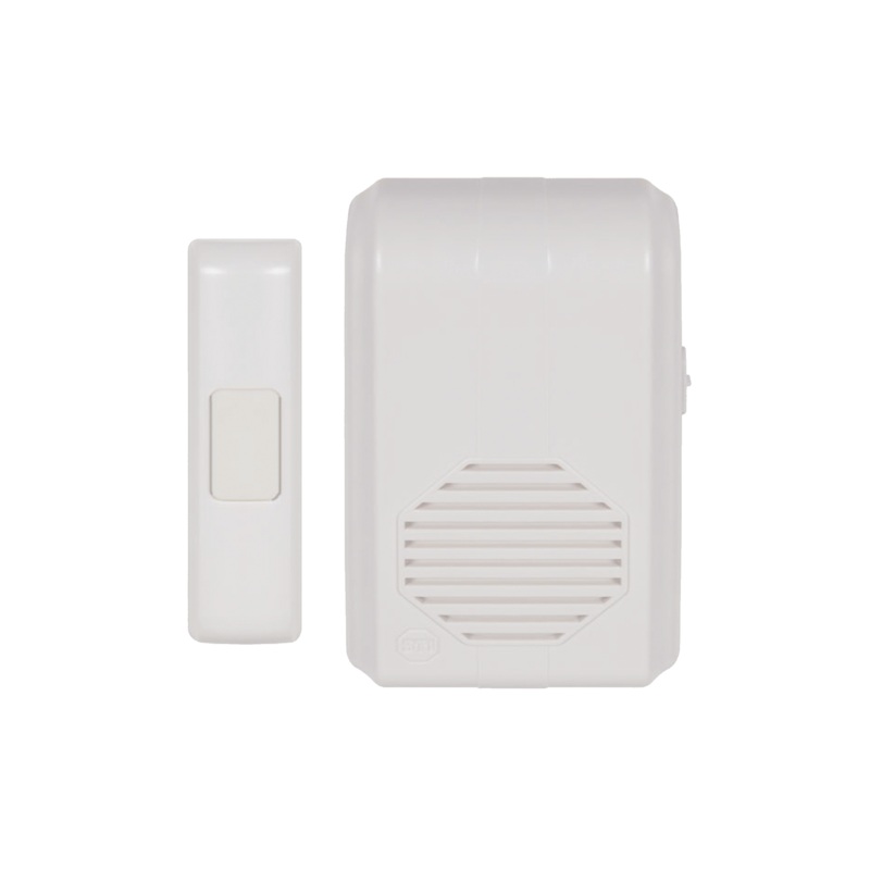 Timbre Inalmbrico De Puerta Con Receptor Incluido Hasta 10 Tonos BD553676267