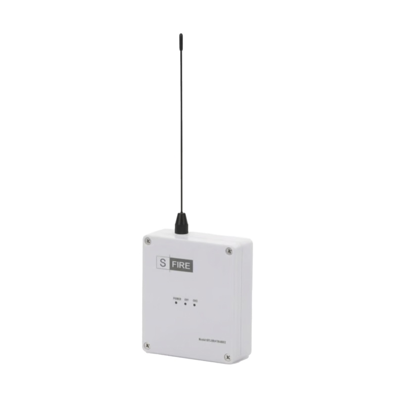 Transmisor inalmbrico / Alimentado a 12Vcc / Entrada de 2 contactos secos NA / Distancia mxima de transmisin 2500 metros (Linea de vista) BD553675593