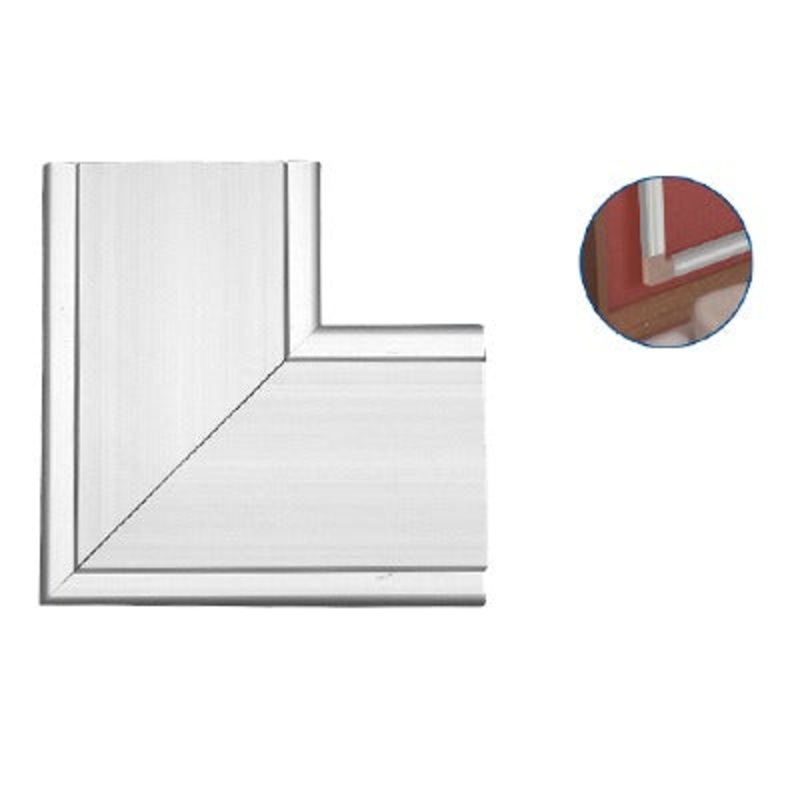 Accesorio en L de aluminio,  compatible con canaleta INKA100 (8130-80001) BD553675227