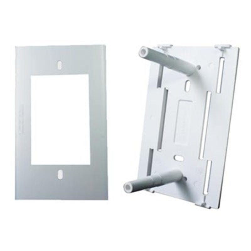 Tapa universal INKA y soporte de PVC auto extinguible y aluminio (8181-80002) BD553675226