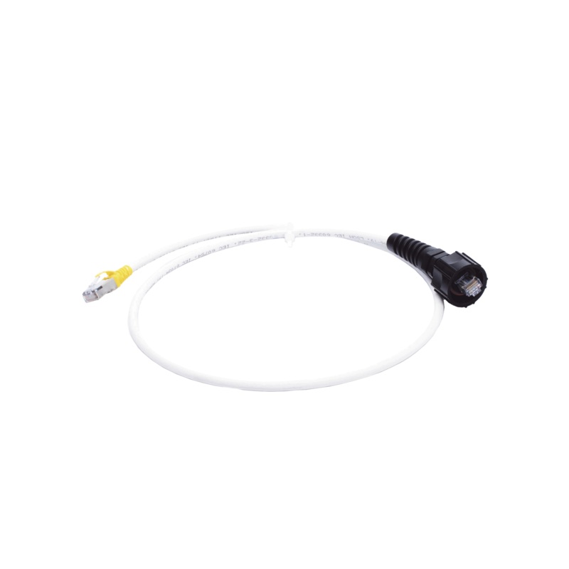 (XC6A-S10-B05) PATCH CORD RJ45 CAT6A S/FTP T568A/B CM/LS0H1 BLANCO AMARILLO 10F BD553675006