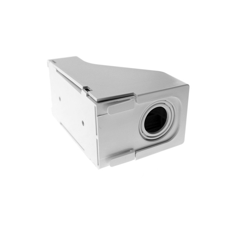 Accesorio Para Techo Falso/Entrada, Con Conexin Tubera 1/2 a 1 In, Compatible con Canaletas LD3, LD5 y LD10, Color Blanco Mate BD553674639