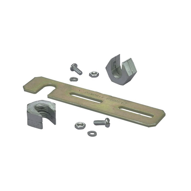 Soporte de Montaje a Techo, para Canaletas FiberRunner 2X2 o 4X4, Uso con Varilla Roscada de 1/2, Color Negro BD553674118
