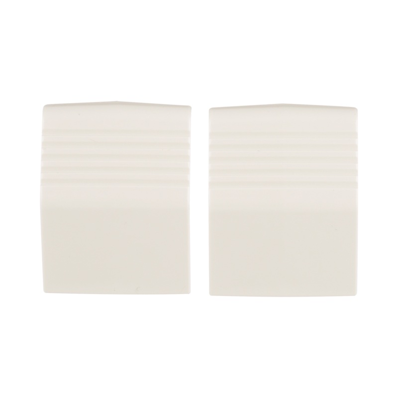 Unin recta de base, para uso con canaleta T70, Material PVC Rgido, Color Blanco Mate BD553674116