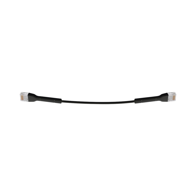 UniFi Ethernet Patch Cable Cat6 de 22 cm, color negro BD553674022