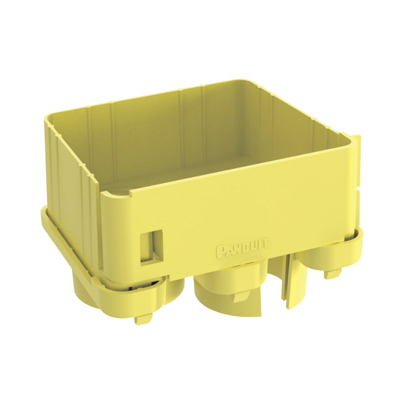 Tapa con 2 Salidas a Tubo de 1.5in (38mm), Para uso con Canaletas 4X4 FiberRunner, Color Amarillo BD553673047