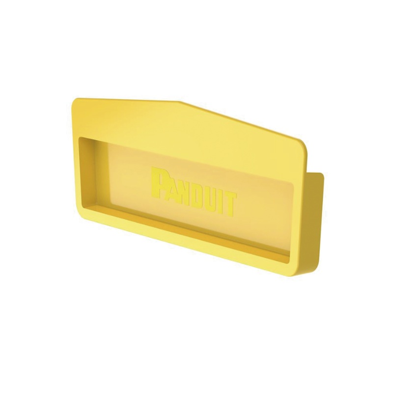 Tapa Final Para Canaletas FiberRunner 12×4, de Instalacin a Presin, Color Amarillo BD553672983