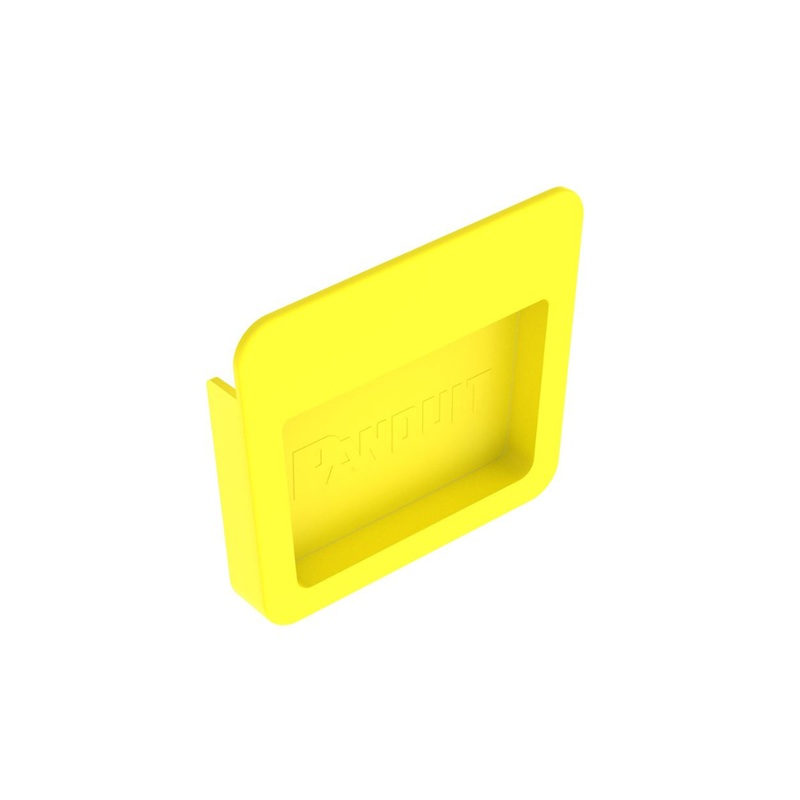 Tapa Final Para Canaletas FiberRunner 4×4, de Instalacin a Presin, Color Amarillo BD553673011