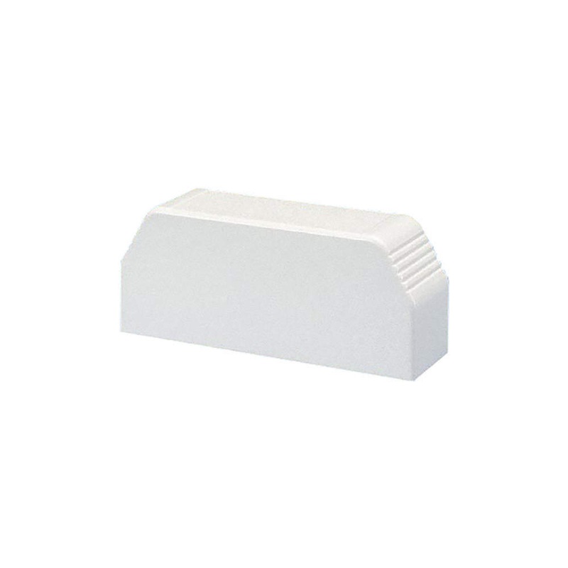 Tapa final, para uso con canaleta T70, Material PVC Rgido, Color Blanco BD553673041