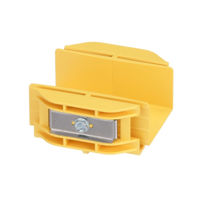 Union Recta Cople, Para Canaleta FiberRunner 2X2, Color Amarillo BD553672978