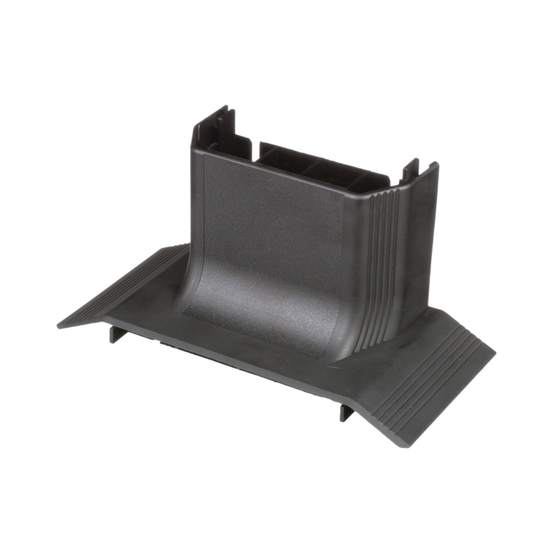 Accesorio de Conexin a Canaleta T70, Para Canaleta de Piso AFR4BCBL6, Material PVC Rgido, Color Negro BD553672684