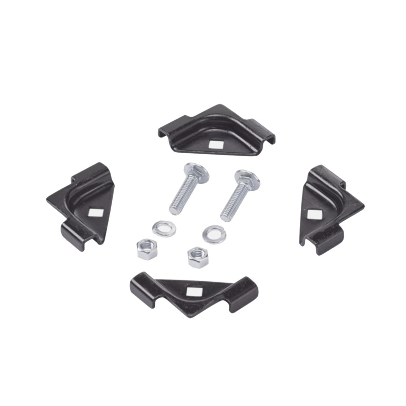 Accesorio de Empalme (Unin), Para Conexin de 2 Escalerillas Rectas en ngulo de 90, de Acero, Color Negro BD553672540