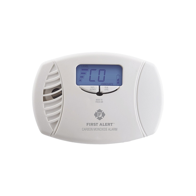 Alarma de monxido de carbono (CO) enchufable con batera de respaldo y display digital BD553667735