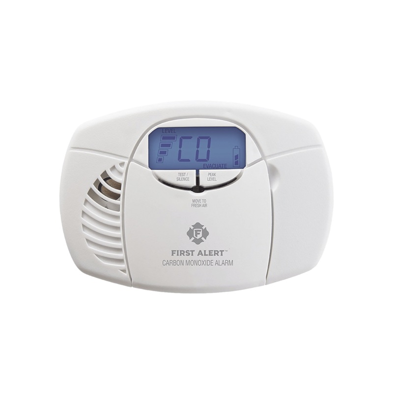 Alarma de monxido de carbono (CO) operada por bateras con display digital BD553667739