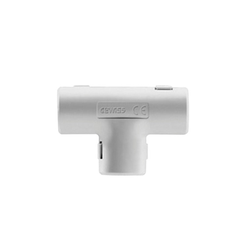Unin en T para tubera rgida, recomendado para cable elctrico, PVC Auto-extinguible, de 32 mm BD553667034