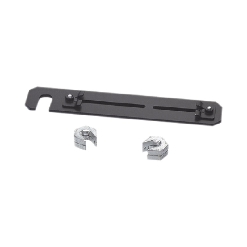 Soporte de Montaje a Techo, para Canaletas FiberRunner 4X4 o 6×4, Uso con Varilla Roscada de 16mm, Color Negro BD553666572