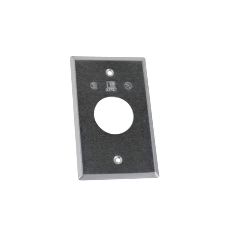 Tapa rectangular aluminio para contacto de 35.2 mm, tipo RR a prueba de intemperie. BD553666588